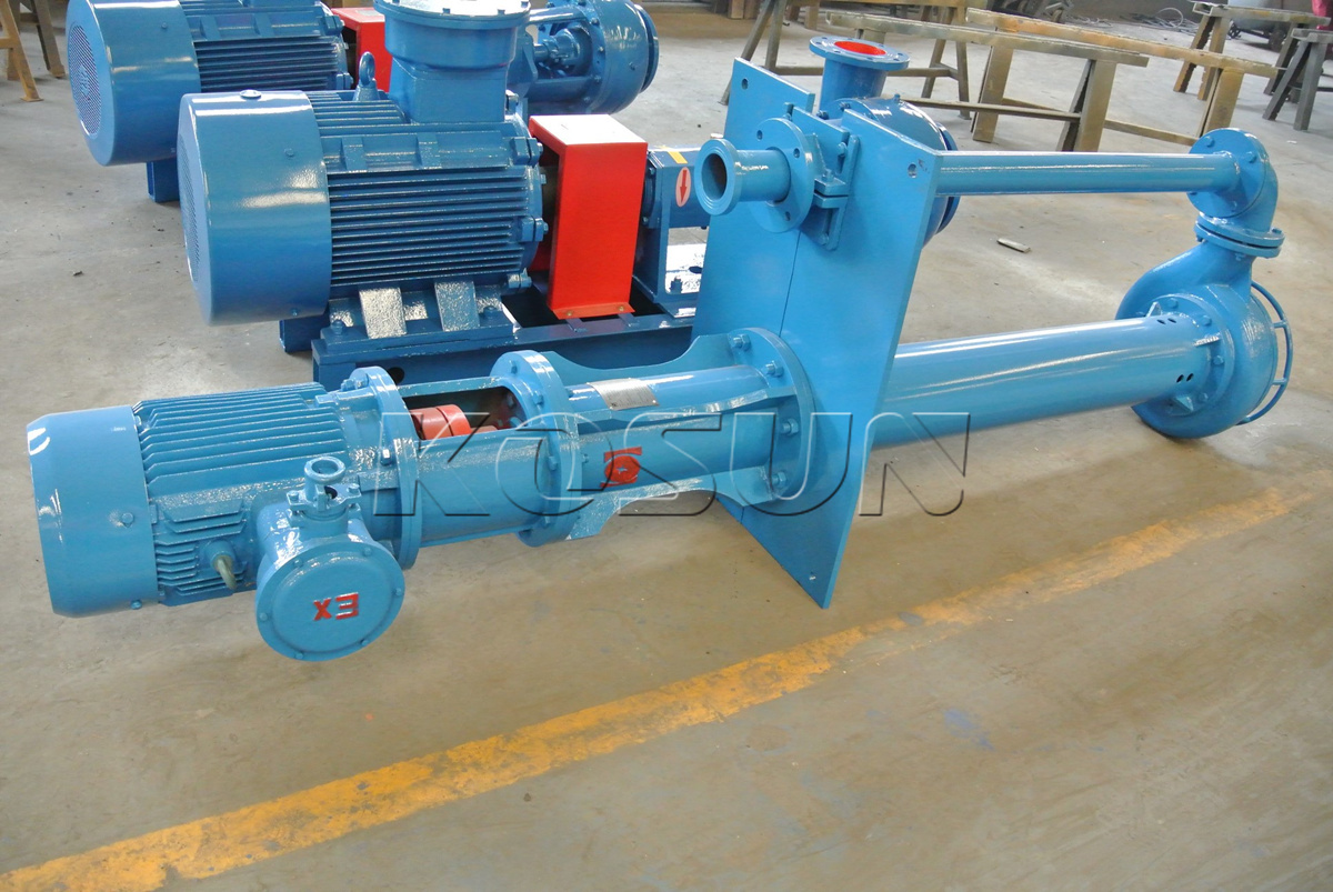 循环系统中的液下渣浆泵和砂泵