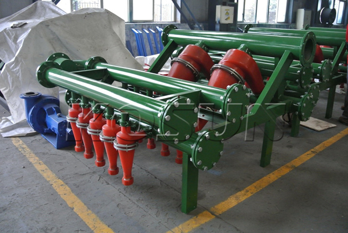 南美客户定制的KOSUN MD210泥浆清洁器(KOSUN MD210 Mud Cleaner,Блок фильтрации бурового раствора KOSUN MD210 для СГУ )正在紧张的生产制作中