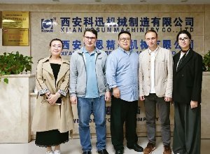 <b>俄罗斯奔萨州副州长一行到访科迅机械，进一步深化国际合作</b>