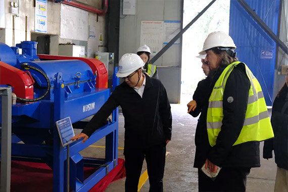 奔萨州代表团莅临科迅机械