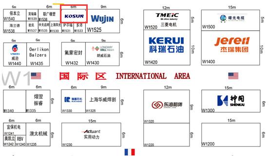 展位示意图 展位示意图